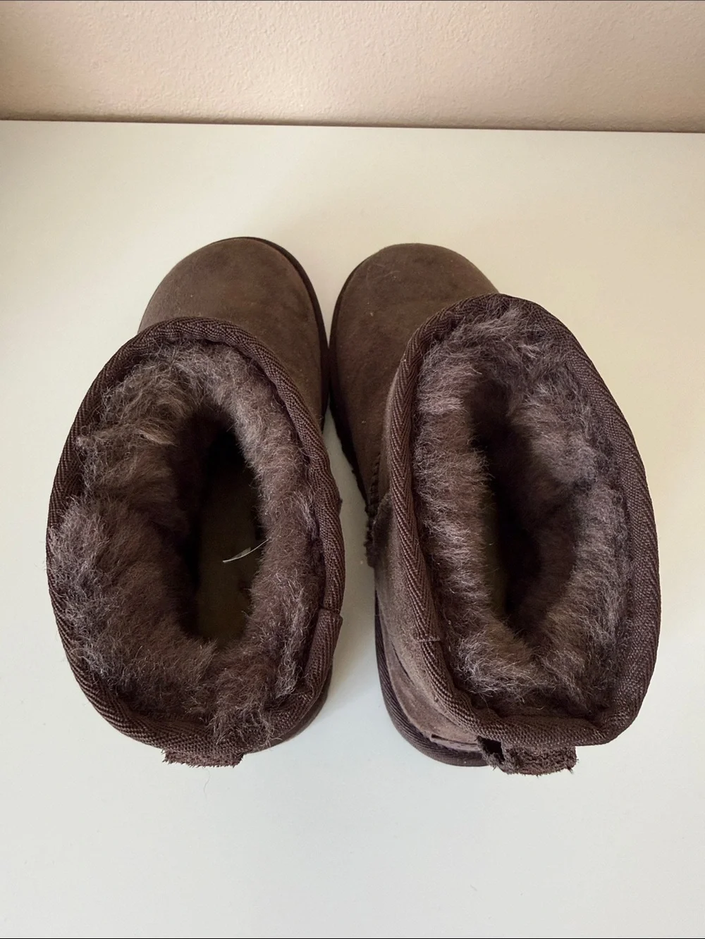 UGG Chocolate Mini Boots 6